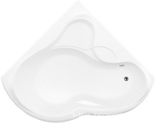 Акриловая ванна Aquanet Bellona 165x165 без гидромассажа с каркасом| 175x175x50