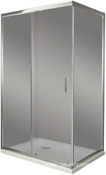 Душевой уголок 1200х900хh1850мм, прямоуг., правый/левый, (стекло прозрачное 5/4мм, фурн.цв.хром), Uno ZZ