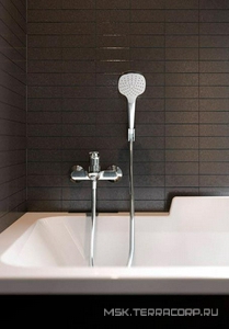 Душевой набор (ручной душ три типа струи, держатель, шланг 1,25м),  Vari ZZ Hansgrohe Croma Select E 26425400