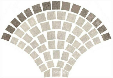 Ventaglio White-Brown ZZ |56x94