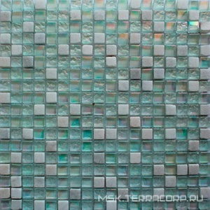 Мозаика Мозаика  DGS018 (чип 15х15мм)ZZ|30x30 Мастера Керамики Glass DGS018