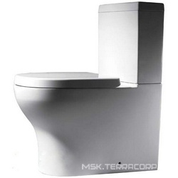 Унитаз-компакт Bravat Rael с микролифтом| 67x37x81