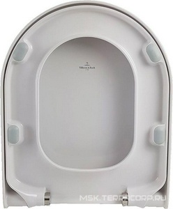 Сиденье для унитаза, с микролифтом, (цв. 01 white),  Villeroy & Boch Subway 9M55S101