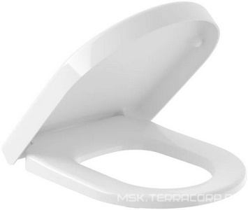 Сиденье для унитаза, с микролифтом, (цв. 01 white),  Villeroy & Boch Subway 9M55S101