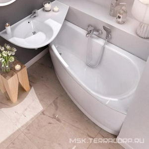 Ванна AVOCADO 160 P белая ZZ Ravak Avocado CH01000000