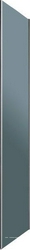 SLIDER-80-GL-FIX-GRIGIO Боковая панель без пристенного профиля | ZZ