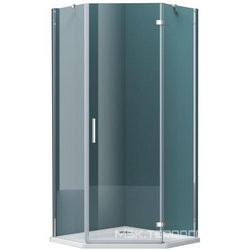 KRAFT-P-1-80-C-Cr Душевой уголок | ZZ