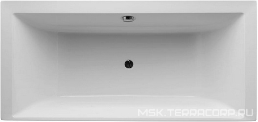 Ванна акриловая EVOK 200х100 см, в комплекте с регулиремыми ножками, БЕЗ слива-перелива ZZ