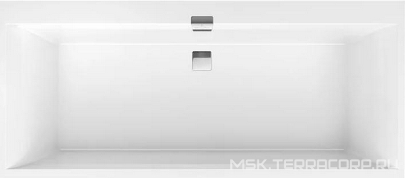 Акриловая ванна Villeroy & Boch Squaro Edge 12 UBQ190SQE2DV-01 alpin| 190x90x45