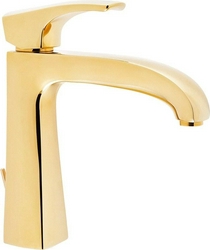 Смеситель для раковины, с д/к, (цв.золото), Lady ZZ