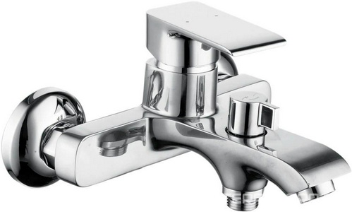 Смеситель для ванны/душа, короткий излив, с установочным комплектом, БЕЗ аксессуаров, хром XX SMARTsant Смарт-Соул SM333503AA