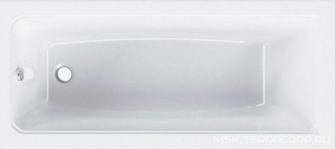 Ванна акриловая 170х75 см (без каркаса, панели и сифона) ZZ AMPM Gem W90A-170-075W-A