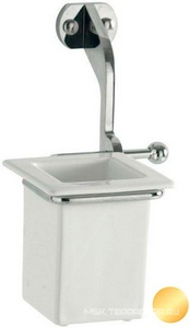 Стакан настенный, (цв.золото),  ZZ Kerasan Waldorf 741091