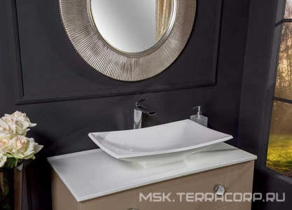 Раковина накладная на столешницу  /640х400 мм/ ZZ Boheme Flow 816