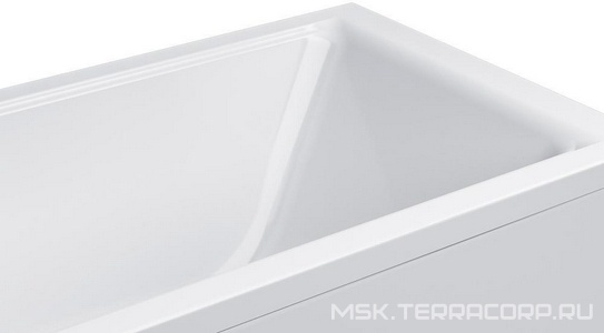 Ванна акриловая 160х70 см (без каркаса, панели и сифона) ZZ AMPM Gem W90A-160-070W-A