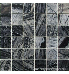 Мозаика из камня на сетке М20-041-48Р ZZ |30.5x30.5