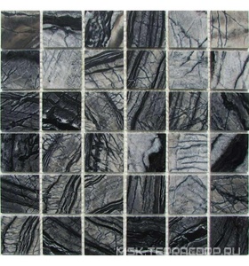 Мозаика Спектр-М Натуральный камень Мозаика из камня на сетке М20-041-48Р ZZ |30.5x30.5