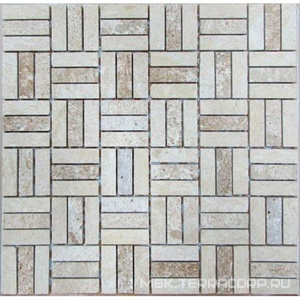 Мозаика Мозаика из камня на сетке Т20-181-4815М |30x30 Спектр-М Натуральный камень Т20-181-4815М