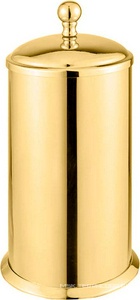 Контейнер для ватных дисков, (цв.золото),  ZZ Cezares Aphrodite APHRODITE-PC-03/24-M