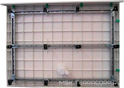 Каркас металлический и ножки для прямоугольного душ поддона 1200х900мм, Cezares ZZ Cezares Универсал TRAY-M-AH-120/90-ML