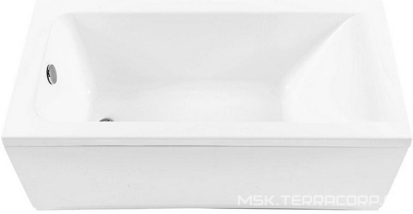 Акриловая  ванна BRIGHT 155*70 , каркас в комплекте, без панели и сифона (239666), ZZ Aquanet Bright 239666