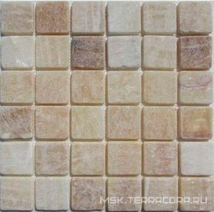 Мозаика Спектр-М Натуральный камень Мозаика из камня на сетке N20-198-48T ZZ |30.5x30.5