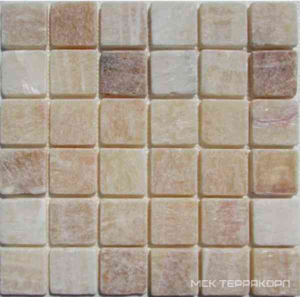 Мозаика из камня на сетке N20-198-48T ZZ |30.5x30.5