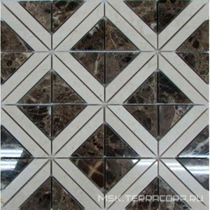 Мозаика Мозаика из камня на сетке М20-219Р |30x30 Спектр-М Натуральный камень М20-219Р