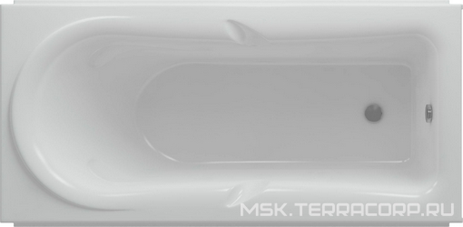 Акриловая ванна Акватек Леда слив справа| 170x80x47