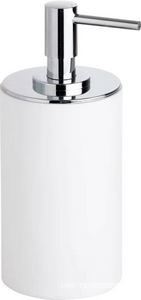 Дозатор для жидкого мыла, настольный, (цв.белый матовый),  ZZ Bemeta Gamma 145709324