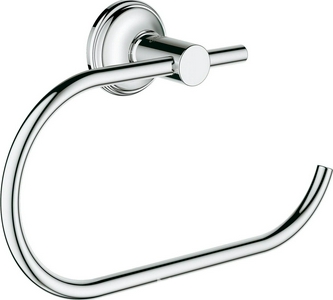 Держатель для туалетной бумаги БЕЗ крышки,  Authentic, хром ZZ Grohe Essentials 40657001