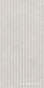Керамогранит для пола и стены Dado Ceramica Shellstone  Bianco Rigat-One 3 D 60x120 005505