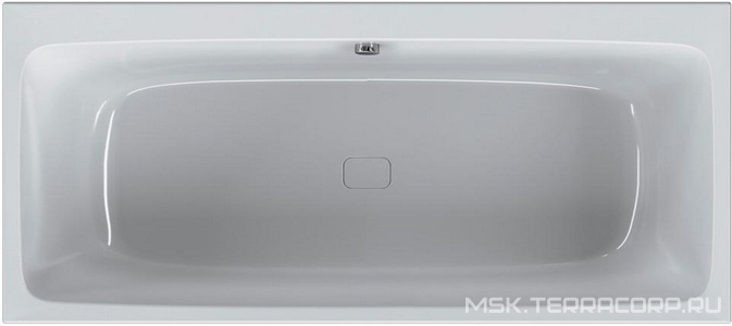 Ванна акриловая  170x75 см, без каркаса и слива-перелива, ZZ AMPM FUNC W84A-170-075W-A