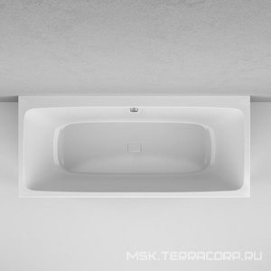 Ванна акриловая  170x75 см, без каркаса и слива-перелива, ZZ AMPM FUNC W84A-170-075W-A