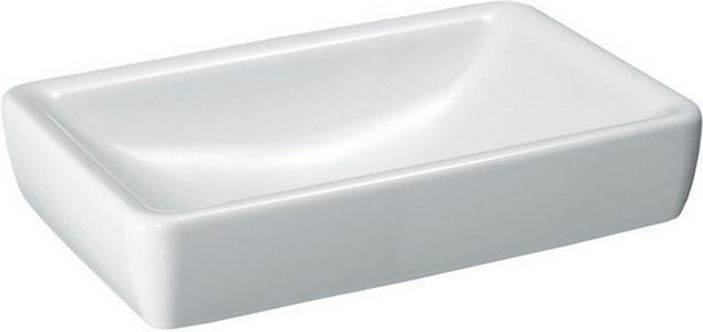 Раковина накладная на столешницу, прямоуг. 600х400хh115(145)мм, без отв.д/смесит., без перелива,  ZZ Laufen Pro S 8.1695.2.000.112.1