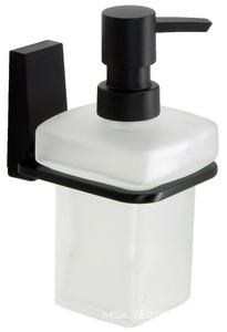 Дозатор для жидкого мыла , цв.черный ZZ Wasserkraft Abens K-3299