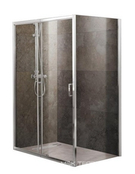 UNIQUE-AH-1-120/135-80-P-Cr Душевой уголок | ZZ