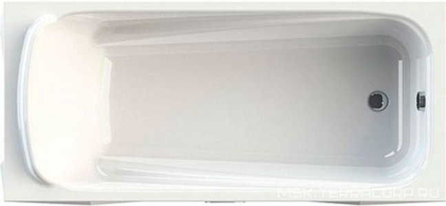 Ванна акриловая "", 1700х770x420 мм, БЕЗ каркаса, слива-перелива и панели, белая ZZ Radomir Роза 2-01-0-0-1-208Ч