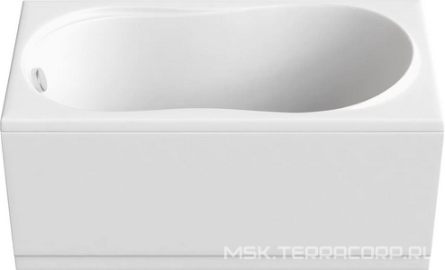 Ванна акрил.  130х70см, комплектация Стандарт, БЕЗ слива-перелива ZZ Bas Лима ВС 00007