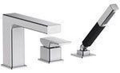 Смеситель STRAYT на борт ванны на 3 отв., хром ZZ Jacob Delafon Strayt E37337-CP