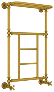 Полотенцесушитель водяной  1452 860x500  в цвете Состаренная ЛАТУНЬ, ZZ Сунержа Ренессанс 051-0282-8650