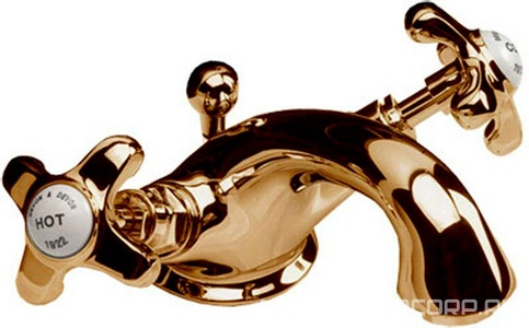 Смеситель для раковины (laiton) , Devon&Devon ZZ Devon & Devon Mayfair ADDM10