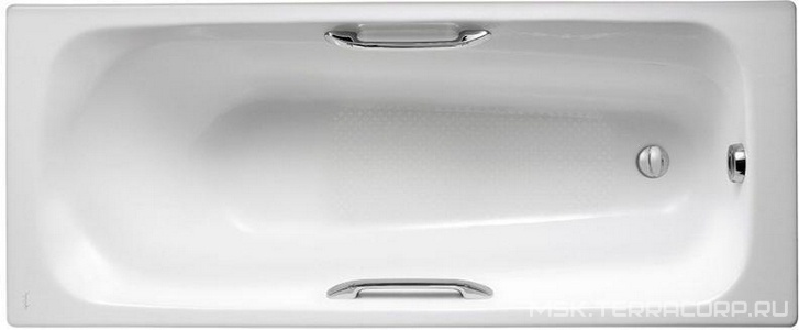 Ванна чугунная  160x70  без ручек и ножек ZZ Jacob Delafon Melanie E2935-00