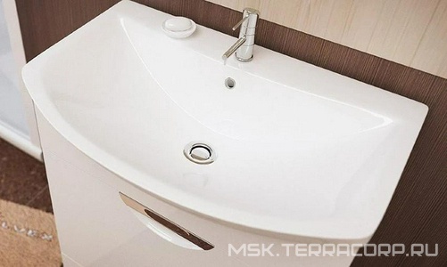 Раковина Santek -70. белая ZZ Santek Балтика 1.WH20.7.776