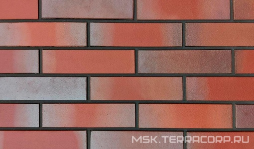 Клинкерная плитка Metallic Marron 6x24 Lopo Clay brick WFS6704