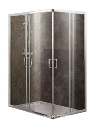 UNIQUE-AH-2-100/115-75/90-P-Cr Душевой уголок | ZZ