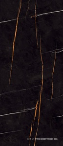 Керамогранит для пола и стены Gardenia Orchidea La Marmoteca Sahara Noir Lux 120x280 PF09715