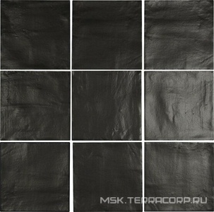 Керамогранит для пола и стены APE Ceramica Delight  Black 13,8x13,8 A035187