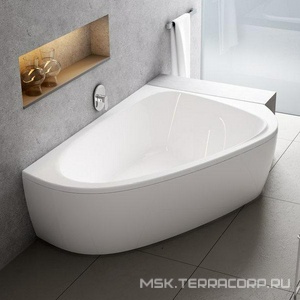 Ванна LOVE STORY II R 196x139  белая (правая), ZZ Ravak Love Story II C761000000