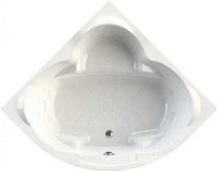 Ванна акриловая "СОРРЕНТО", 1480х1480, каркас и слив-перелив (хром) в компл., БЕЗ панели ZZ